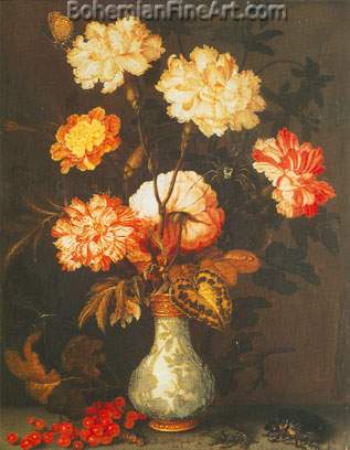 Balthazar van der Ast, Vase of Flowers Fine Art Reproduction Oil Painting