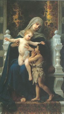 Madonna and Child with St John the Baptist