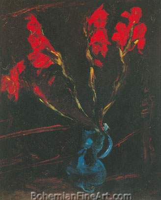 Chaim Soutine, Gladiolas Fine Art Reproduction Oil Painting