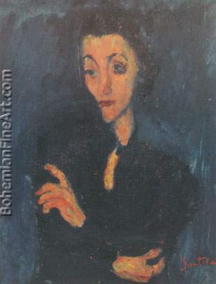 Chaim Soutine, Maria Lani Fine Art Reproduction Oil Painting