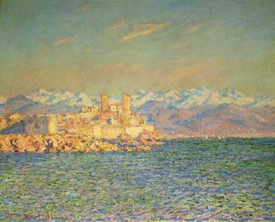 Claude Monet, The Old Fort at Antibes Fine Art Reproduction Oil Painting