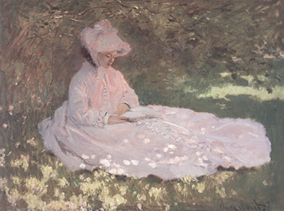 Claude Monet, The Reader Fine Art Reproduction Oil Painting