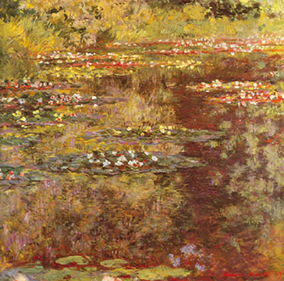 Claude Monet, Water Garden at Giverny Fine Art Reproduction Oil Painting