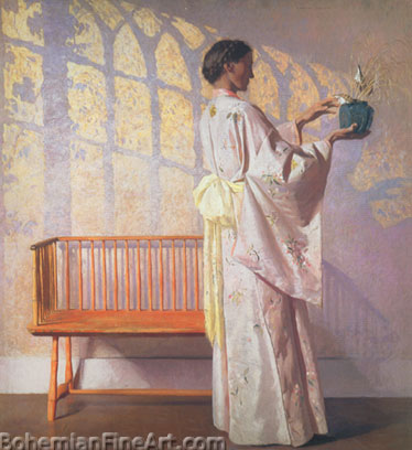 Daniel Garber, The Studio Wall Fine Art Reproduction Oil Painting