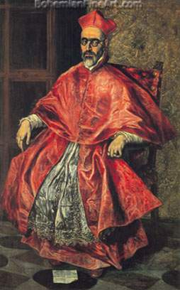 Domenico El Greco, Don Fernando Nino de Guevara Fine Art Reproduction Oil Painting