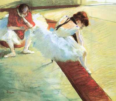 Edgar Degas, Dancers Resting Fine Art Reproduction Oil Painting