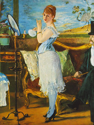 Edouard Manet, Nana Fine Art Reproduction Oil Painting