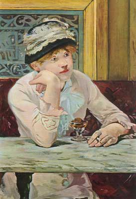 Edouard Manet, Plum The Tipsy Woman Fine Art Reproduction Oil Painting