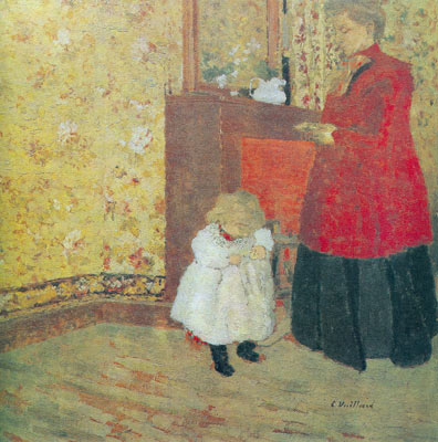 Edouard Vuillard, Mother and Child Fine Art Reproduction Oil Painting