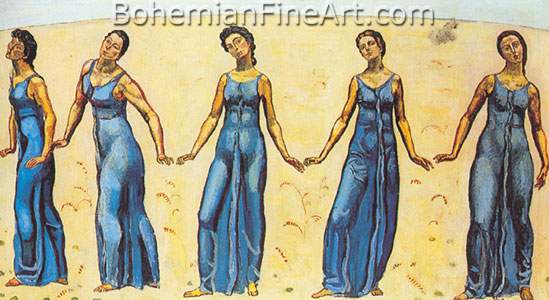 Ferdinand Hodler, Gazing into Infinity Fine Art Reproduction Oil Painting