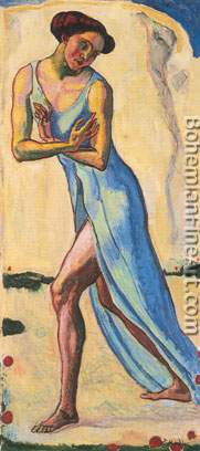 Ferdinand Hodler, Woman Walking Fine Art Reproduction Oil Painting