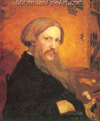 Ford Maddox Brown, Self-Portrait Fine Art Reproduction Oil Painting