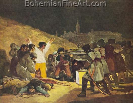 Francisco de Goya, The Third of May Fine Art Reproduction Oil Painting