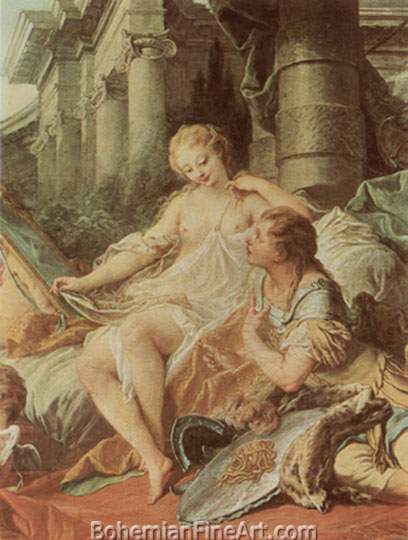 Francois Boucher, Rinaldo and Armida Fine Art Reproduction Oil Painting