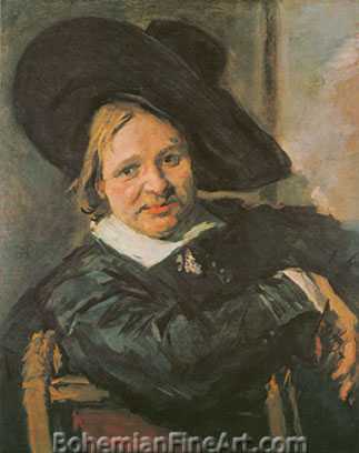 Frans Hals, Man in a Slouch Hat Fine Art Reproduction Oil Painting