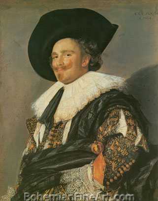 Frans Hals, The Laughing Cavalier Fine Art Reproduction Oil Painting