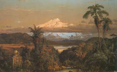Frederic Edwin Church, Cayambe Fine Art Reproduction Oil Painting