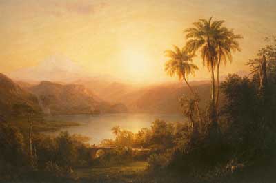 Frederic Edwin Church, Sierra Nevada de Santa Marta Fine Art Reproduction Oil Painting