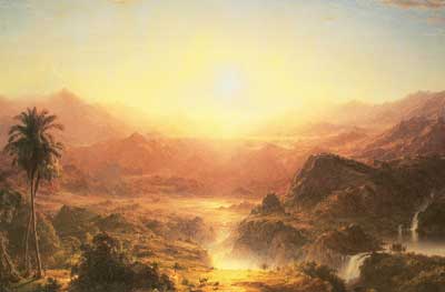 Frederic Edwin Church, The Andes of Ecuador Fine Art Reproduction Oil Painting