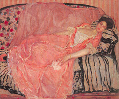 Frederick Frieseke, Portrait of Madame Gely #1 Fine Art Reproduction Oil Painting