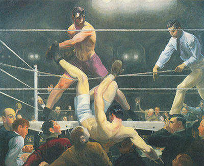 George Bellows, Dempsey and Firpo Fine Art Reproduction Oil Painting