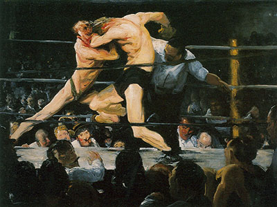 George Bellows, Stag at Sharkey's Fine Art Reproduction Oil Painting