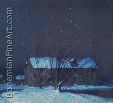 George Sotter, Silent Night Fine Art Reproduction Oil Painting
