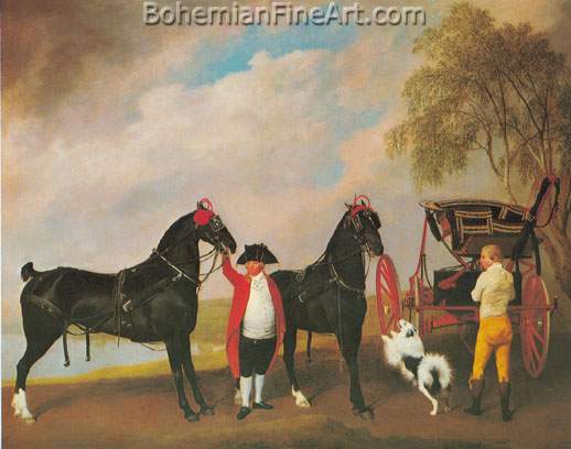 George Stubbs, The Prince of Wale's Phaeton Fine Art Reproduction Oil Painting