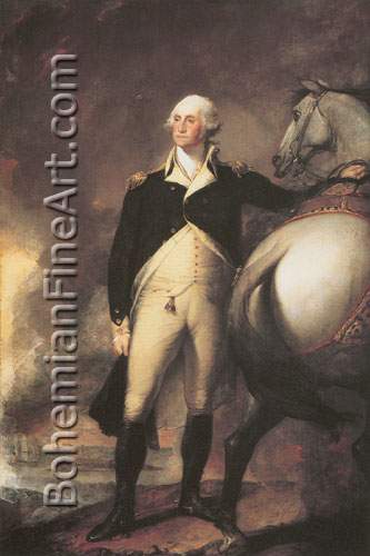 Gilbert Stuart, Washington at Dorchester Heights Fine Art Reproduction Oil Painting