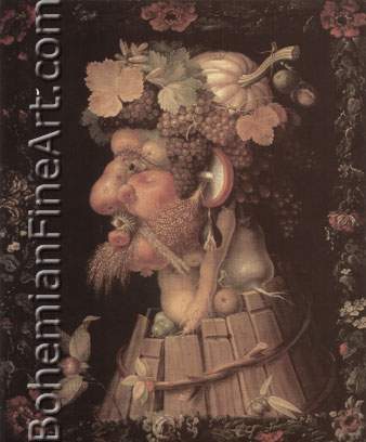 Giuseppe Acrimboldo, Autumn Fine Art Reproduction Oil Painting