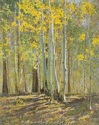 Gunnar M. Widforss, Kaibab Forest+ Grand Canyon Fine Art Reproduction Oil Painting