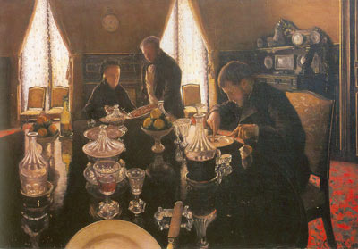 Gustave Caillebotte, Luncheon Fine Art Reproduction Oil Painting