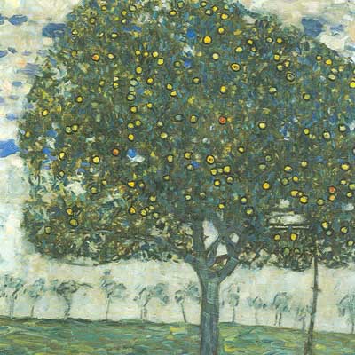 Gustave Klimt, Apple Tree II Fine Art Reproduction Oil Painting
