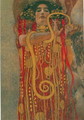 Gustave Klimt, Hygieia Fine Art Reproduction Oil Painting