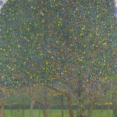Gustave Klimt, Pear Tree Fine Art Reproduction Oil Painting