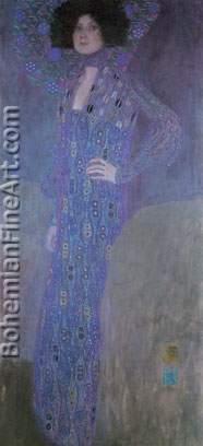 Gustave Klimt, Portrait of Emile Floge Fine Art Reproduction Oil Painting