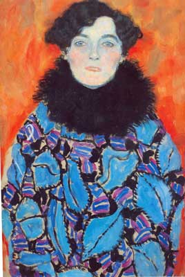 Gustave Klimt, Portrait of Johanna Staude Fine Art Reproduction Oil Painting