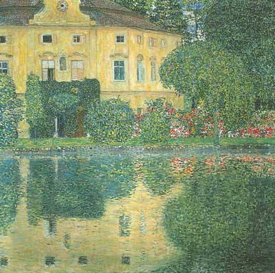 Gustave Klimt, Schloss Kammer on the Attersee IV Fine Art Reproduction Oil Painting