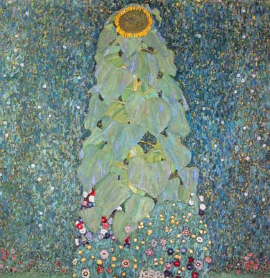 Gustave Klimt, The Sunflower Fine Art Reproduction Oil Painting