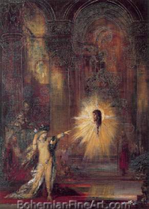 Gustave Moreau, The Apparition Fine Art Reproduction Oil Painting