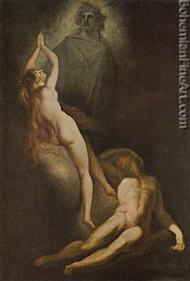 Henry Fuseli, The Creation of Eve Fine Art Reproduction Oil Painting
