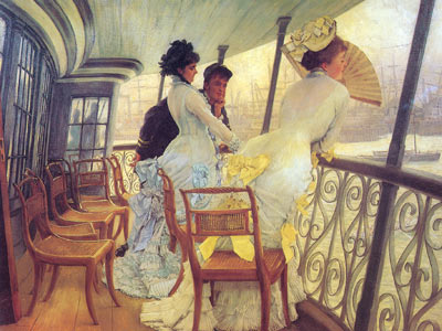 James Tissot, The Gallery of HMS Calcutta Fine Art Reproduction Oil Painting