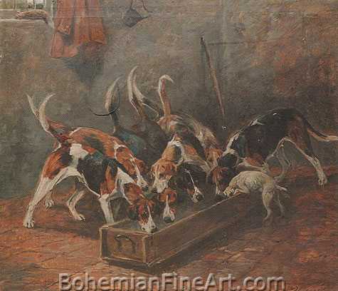 John Emms, Anticipation; Feeding Time 1 Fine Art Reproduction Oil Painting