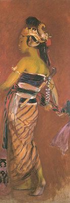 John Singer Sargent, A Javanese Dancer Fine Art Reproduction Oil Painting