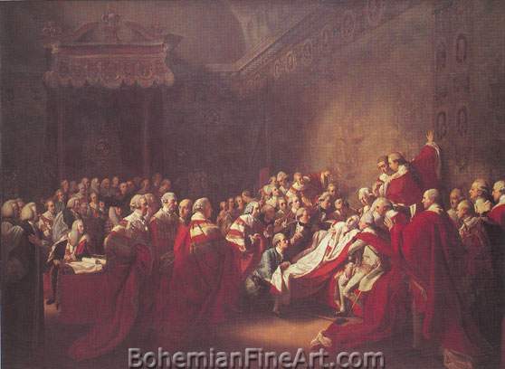 John Singleton Copley, The Death of Major Pierson Fine Art Reproduction Oil Painting