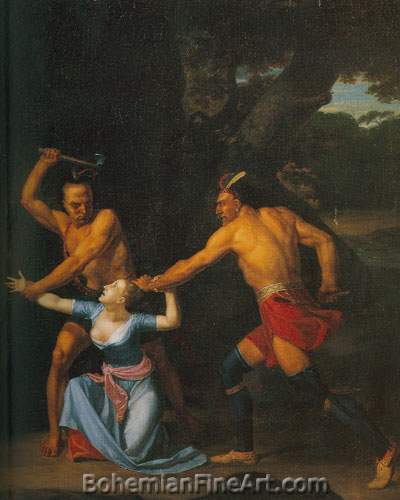 John Vanderlyn, Murder of John McCrea Fine Art Reproduction Oil Painting