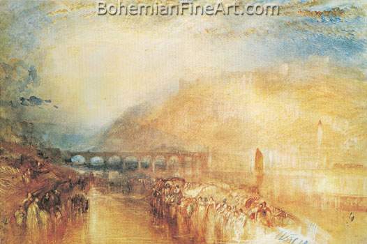 Joseph Mallord William Turner, Heidelberg Fine Art Reproduction Oil Painting