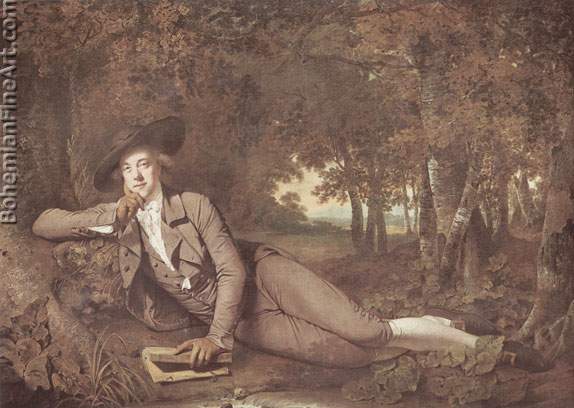 Joseph Wright of Derby, Brooke Boothby Fine Art Reproduction Oil Painting