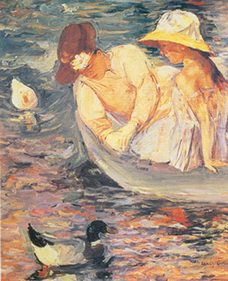 Mary Cassatt, Summertime Fine Art Reproduction Oil Painting