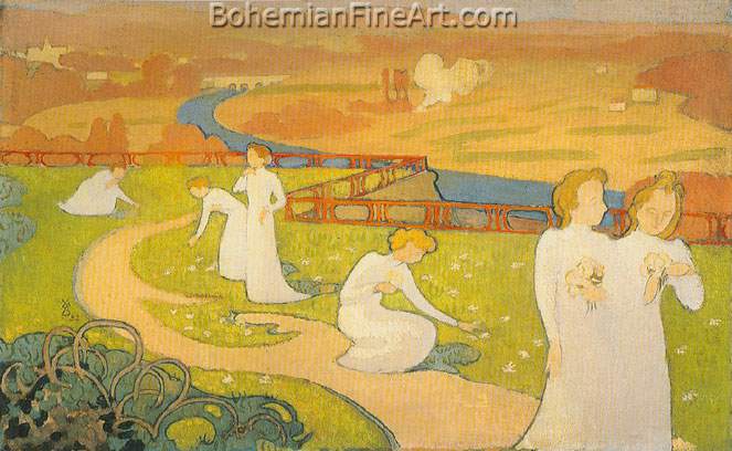 Maurice Denis, April Fine Art Reproduction Oil Painting
